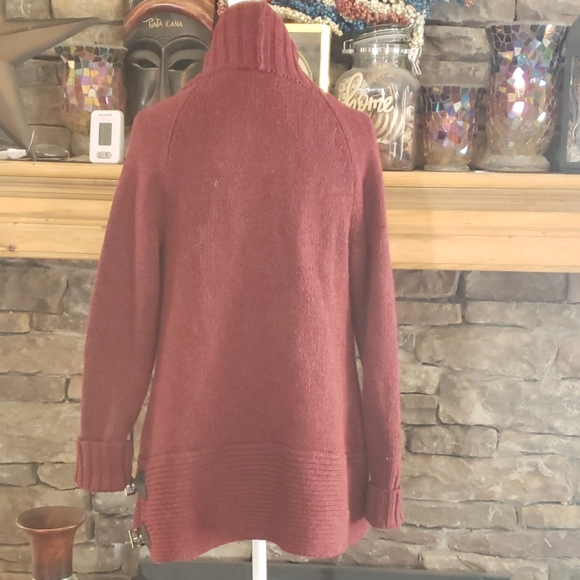 ⚡SALE⚡MODA INTERNATIONAL KNIT SHAWL SWEATER SZ S - Picture 5 of 8